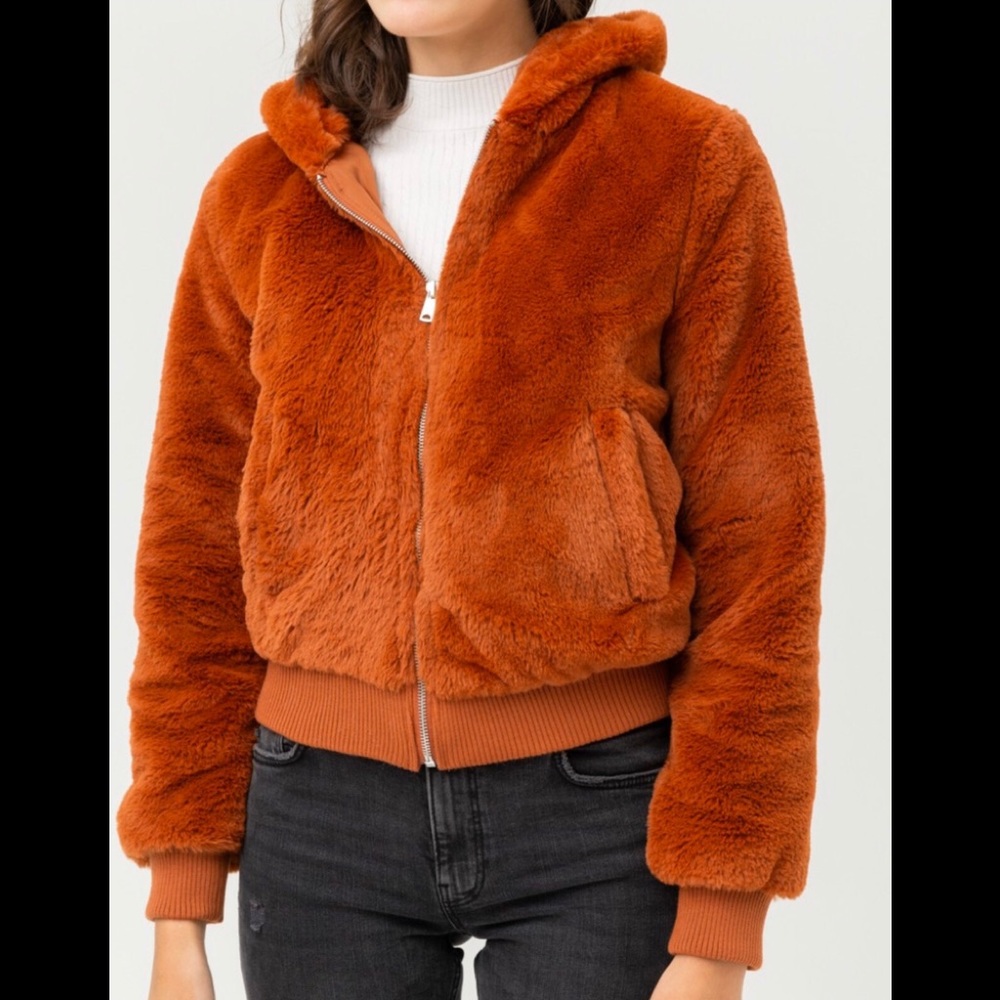 Faux Fur Jacket